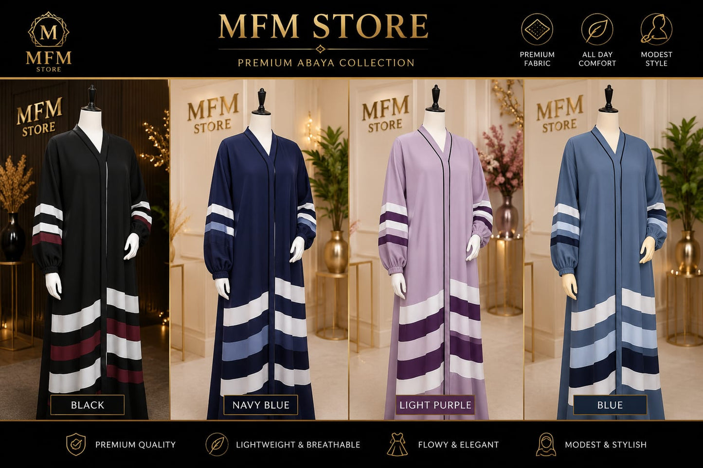 MFM Premium Modest Abaya