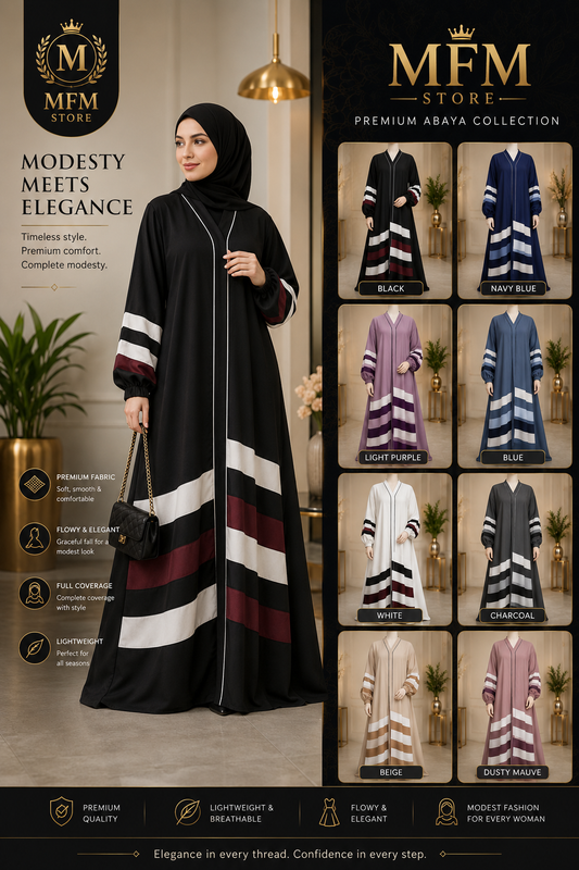 MFM Premium Modest Abaya