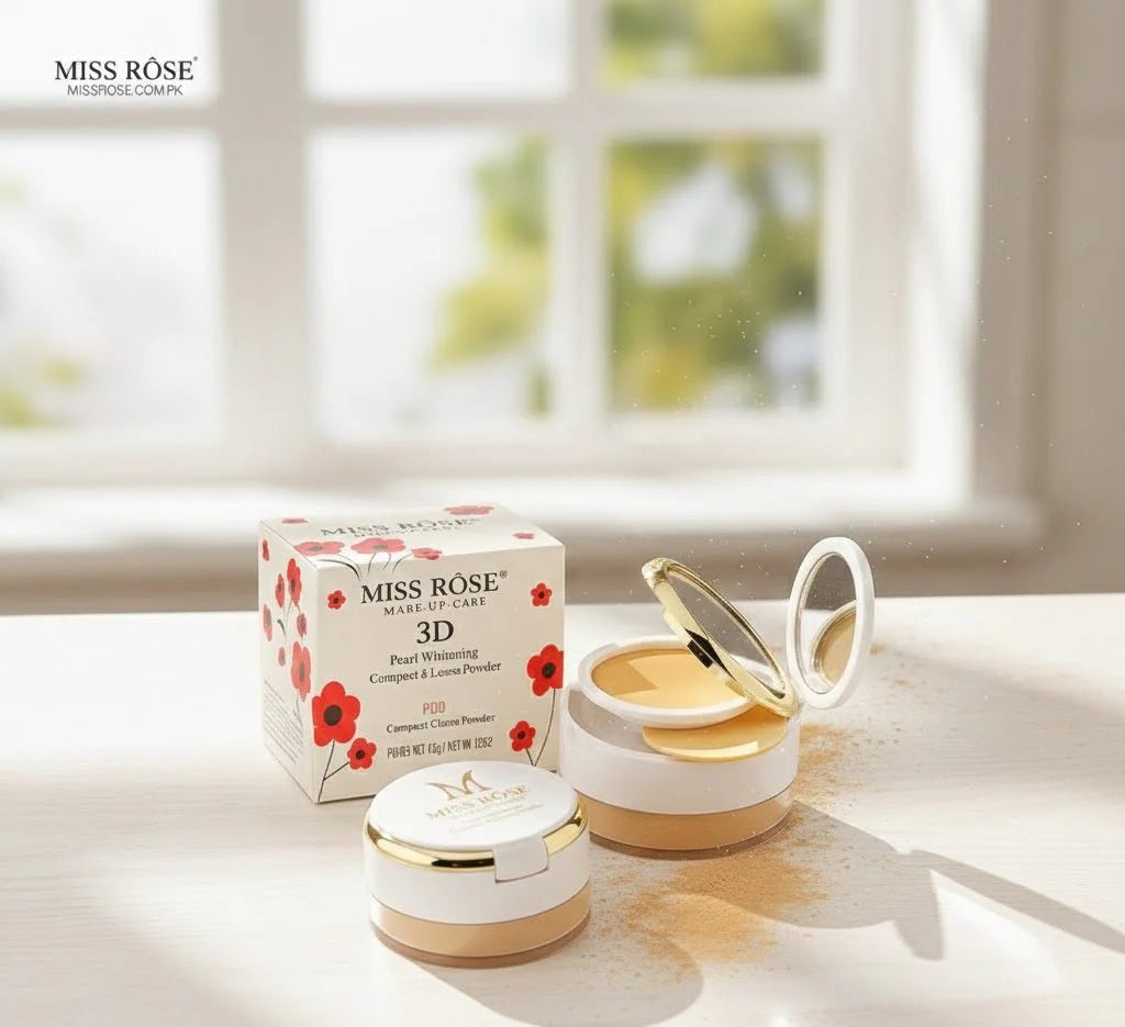 Miss Rose - 3D Loose & Compact Powder 0 Reviews