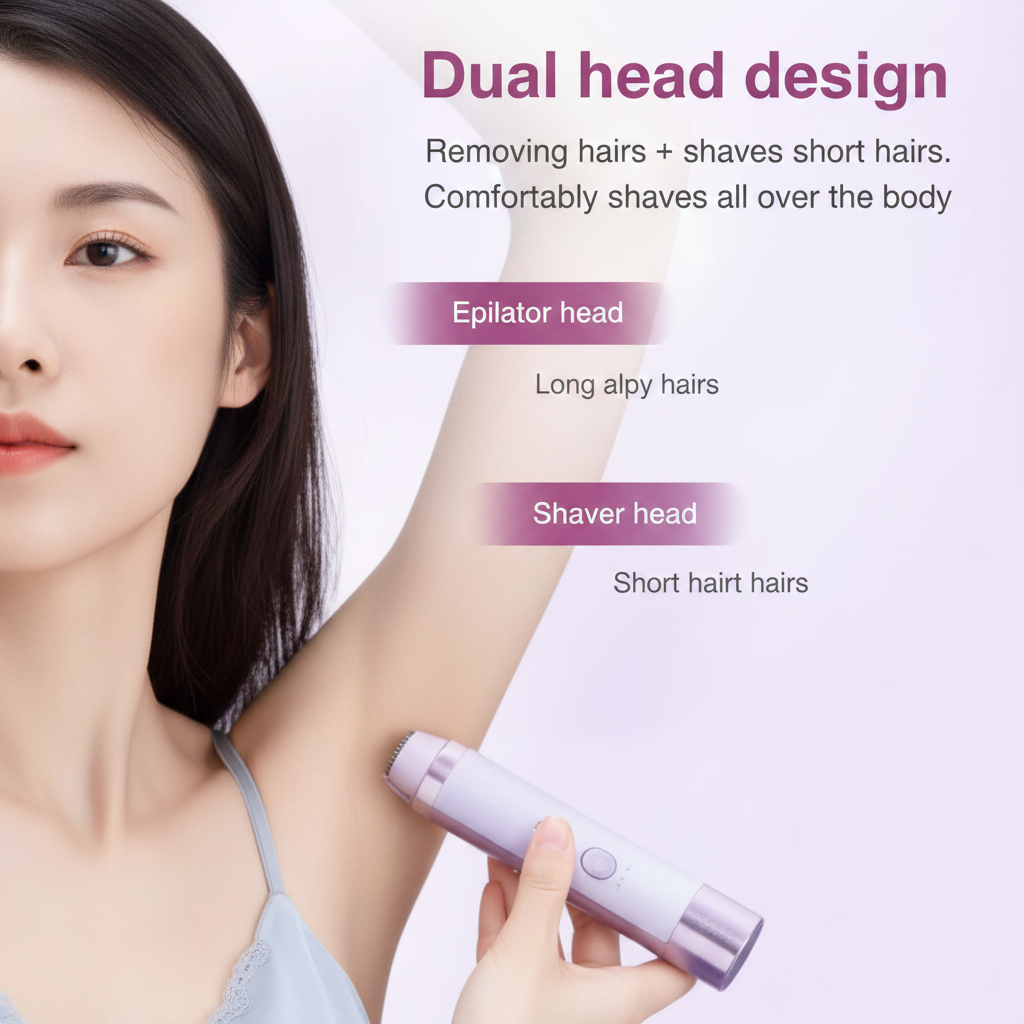 Double Head Electric Shaver
