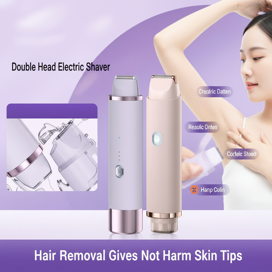 Double Head Electric Shaver