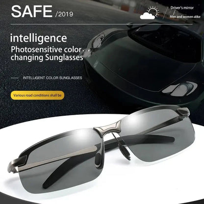 Intelligent Photochromic Polarized Sunglasses